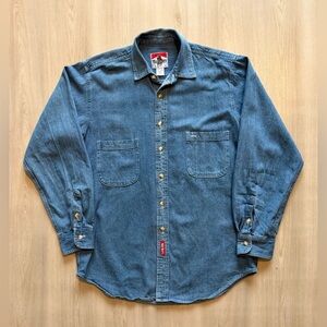 Vintage 90s Marlboro Denim Sz M Promo Heavyweight Made In USA